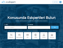 Tablet Screenshot of otoekspert.com